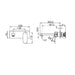Nero Ecco Wall Basin/Bath Mixer