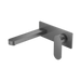 Nero Ecco Wall Basin/Bath Mixer