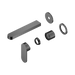 Nero Ecco Wall Basin/Bath Mixer Separate Back Plate Trim Kits