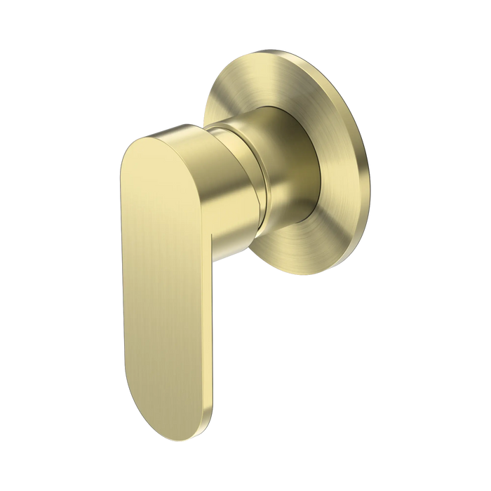 Nero Ecco Shower Mixer 80mm Round Plate