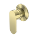 Nero Ecco Shower Mixer 80mm Round Plate