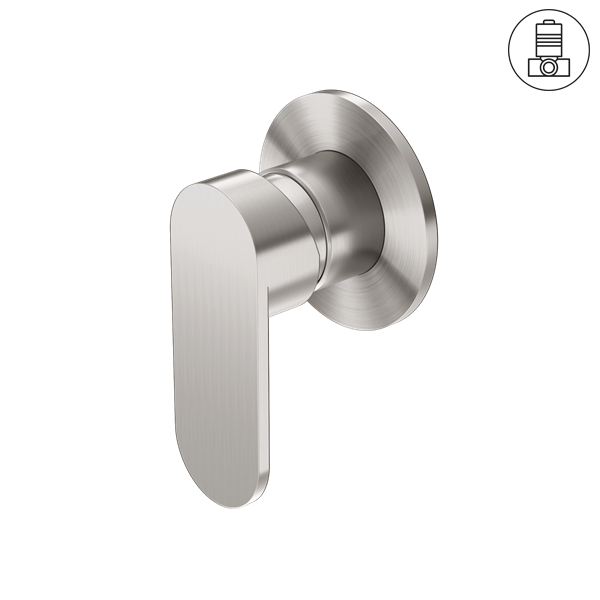 Nero Ecco Shower Mixer Round Plate