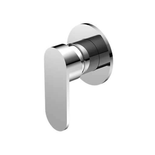 Nero Ecco Shower Mixer Round Plate