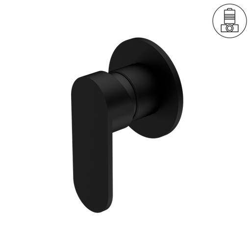 Nero Ecco Shower Mixer Round Plate
