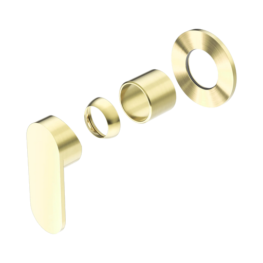Nero Ecco Shower Mixer 80mm Round Plate Trim Kits Only