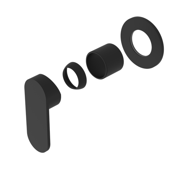 Nero Ecco Shower Mixer Round Plate Trim Kits