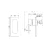 Nero Ecco Shower Mixer