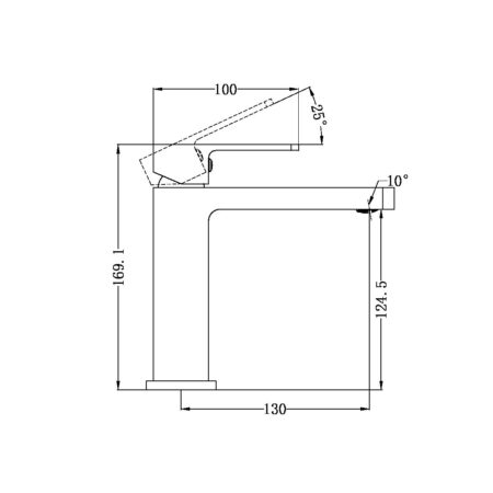 Nero Celia Basin Mixer Builders Range