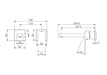 Nero Celia Wall Basin/Bath Mixer Separate Back Plate Trim Kits Only