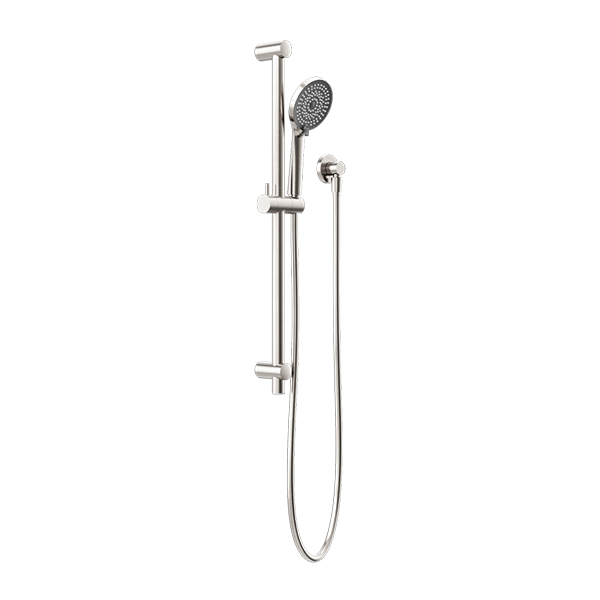 Nero Round Metal Project Rail Shower