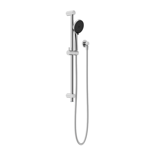 Nero Round Metal Project Rail Shower