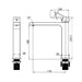 Nero Bianca Mid Tall Basin Mixer