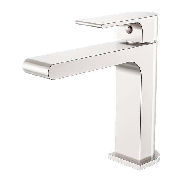 Nero Bianca Basin Mixer Straight Spout