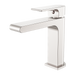 Nero Bianca Basin Mixer Straight Spout