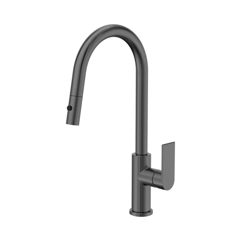 Nero Bianca Pull Out Sink Mixer With Vegie Spray Function