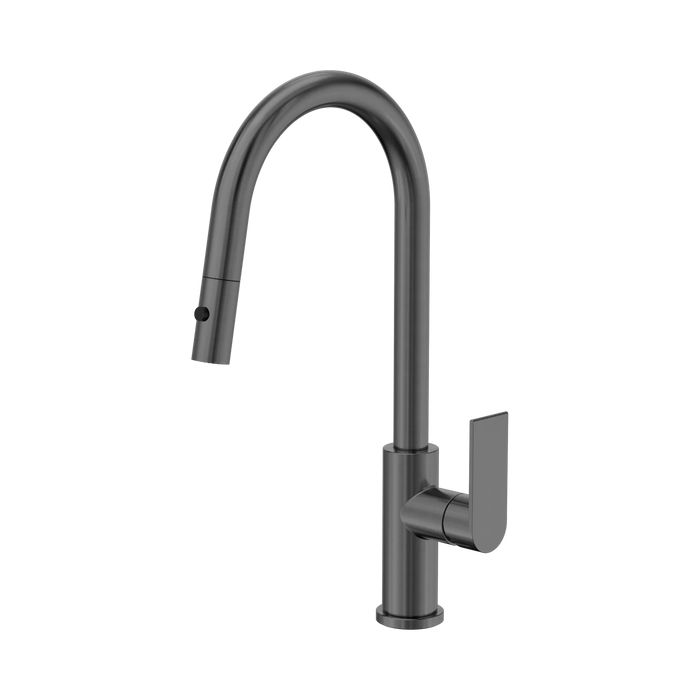 Nero Bianca Pull Out Sink Mixer With Vegie Spray Function