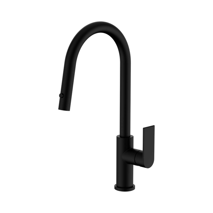 Nero Bianca Pull Out Sink Mixer With Vegie Spray Function