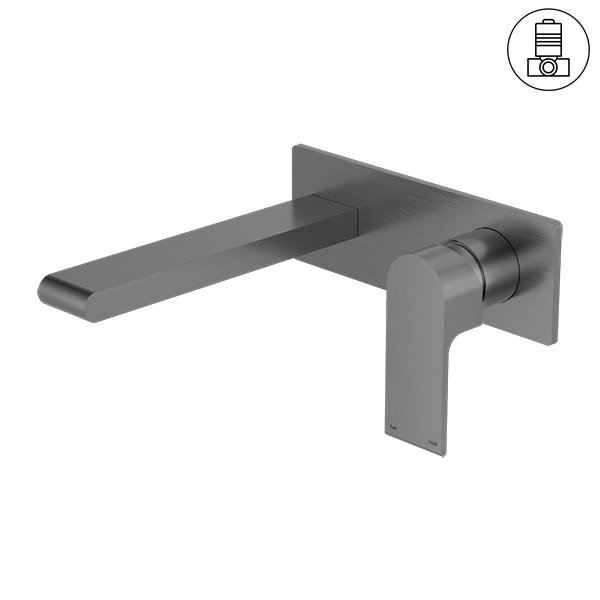 Nero Bianca Wall Basin/Bath Mixer
