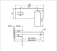 Nero Bianca Wall Basin/Bath Mixer Trim Kits