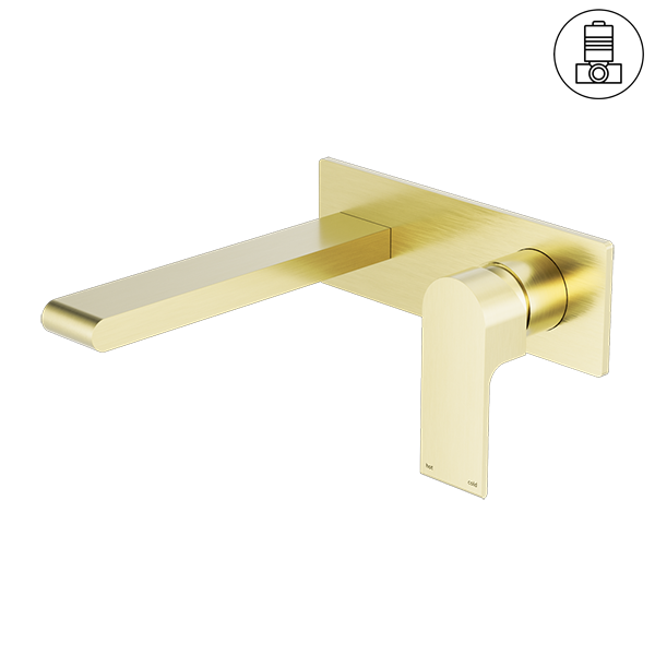 Nero Bianca Wall Basin/Bath Mixer