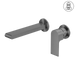 Nero Bianca Wall Basin/Bath Mixer Separate Back Plate