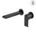Nero Bianca Wall Basin/Bath Mixer Separate Back Plate