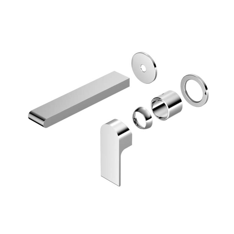 Nero Bianca Wall Basin/Bath Mixer Separate Back Plate Trim Kits