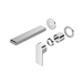 Nero Bianca Wall Basin/bath Mixer Separate Back Plate Trim Kits