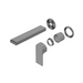 Nero Bianca Wall Basin/Bath Mixer Separate Back Plate Trim Kits