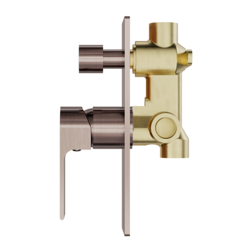Nero Bianca Shower Mixer with Divertor