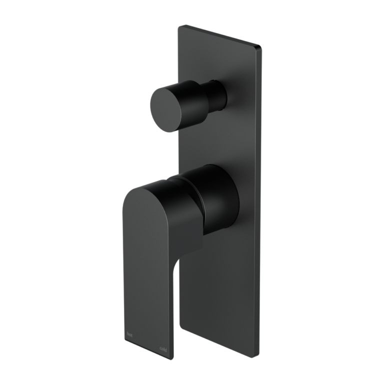 Nero Bianca Shower Mixer with Divertor