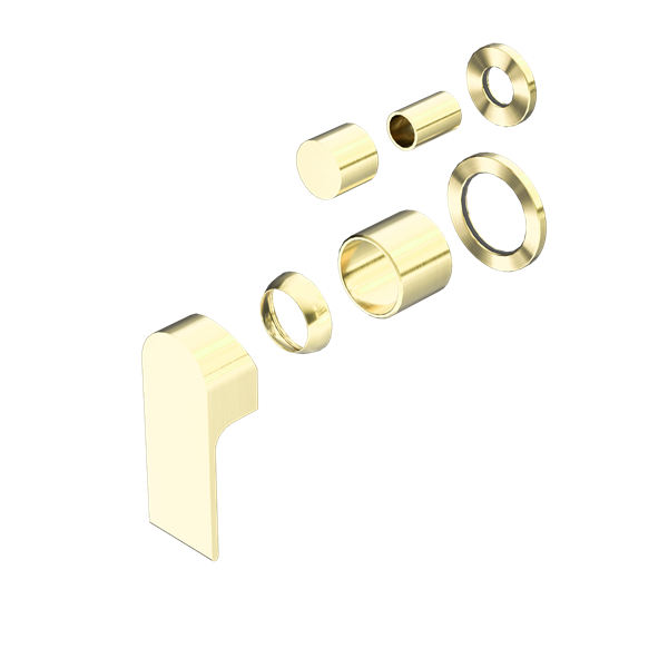 Nero Bianca Shower Mixer with Divertor Separate Back Plate Trim Kits