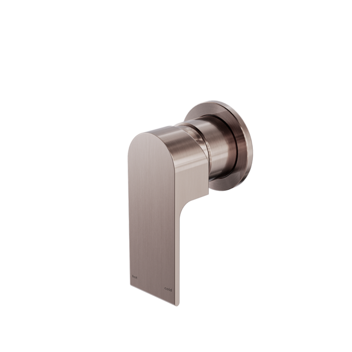 Nero Bianca Shower Mixer Plate