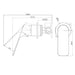Nero Bianca Care Shower Mixer Plate