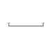 Nero Dolce Single Towel Rail