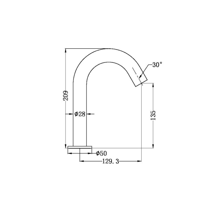 Nero Mecca Sensor Tap