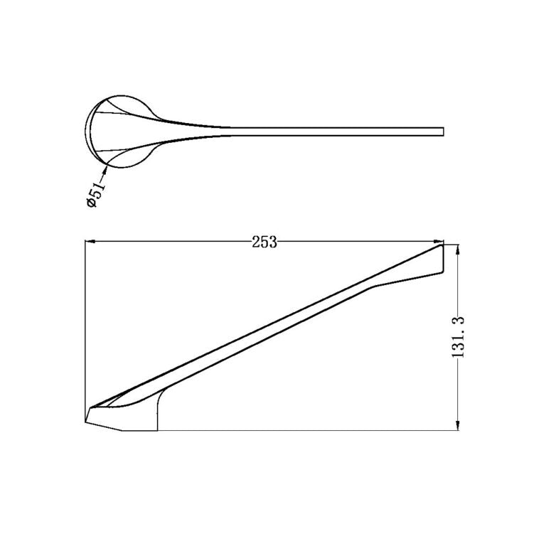 Nero Classic Care Handle Only Extended Handle