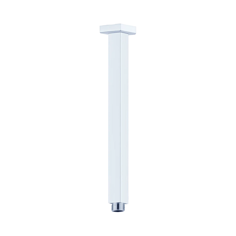 Nero Square Ceiling Arm 600mm Length