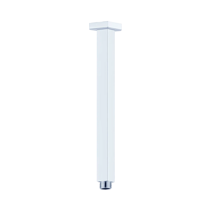 Nero Square Ceiling Arm 600mm Length