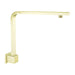 Nero Square Swivel Shower Arm