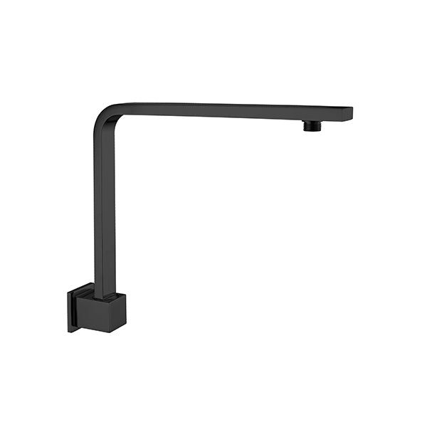 Nero Square Swivel Shower Arm