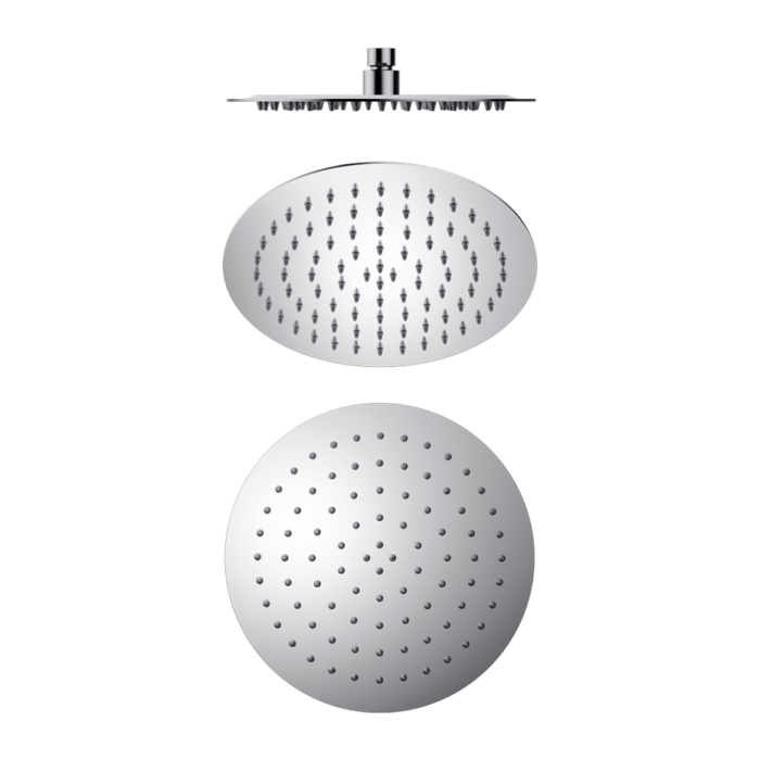 Nero 250mm Round Stainless Steel Shower Head 4 Star Rating