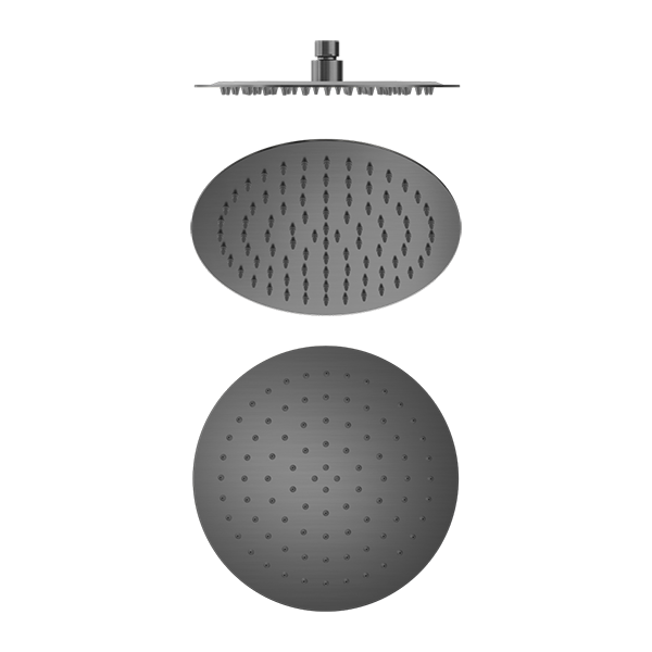Nero 250mm Round Stainless Steel Shower Head 4 Star Rating