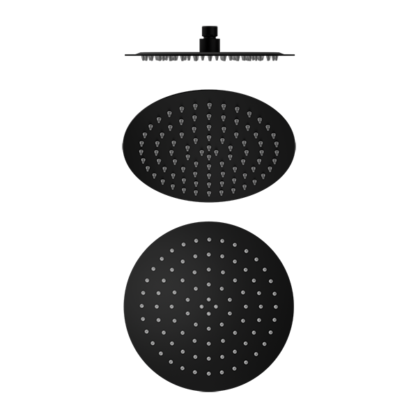Nero 250mm Round Stainless Steel Shower Head 4 Star Rating