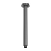 Nero Zen SS316L Round Ceiling Arm 300mm Length