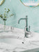 Nero York Basin Mixer with Metal Lever