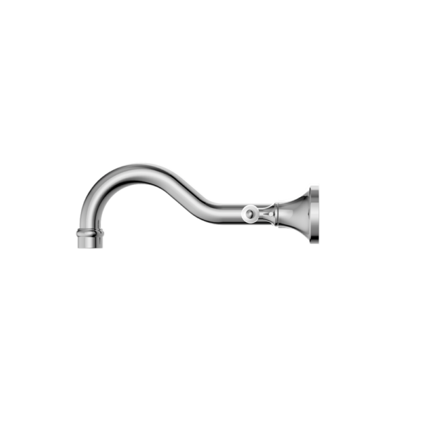 Nero York Wall Basin Set with White Porcelain Lever