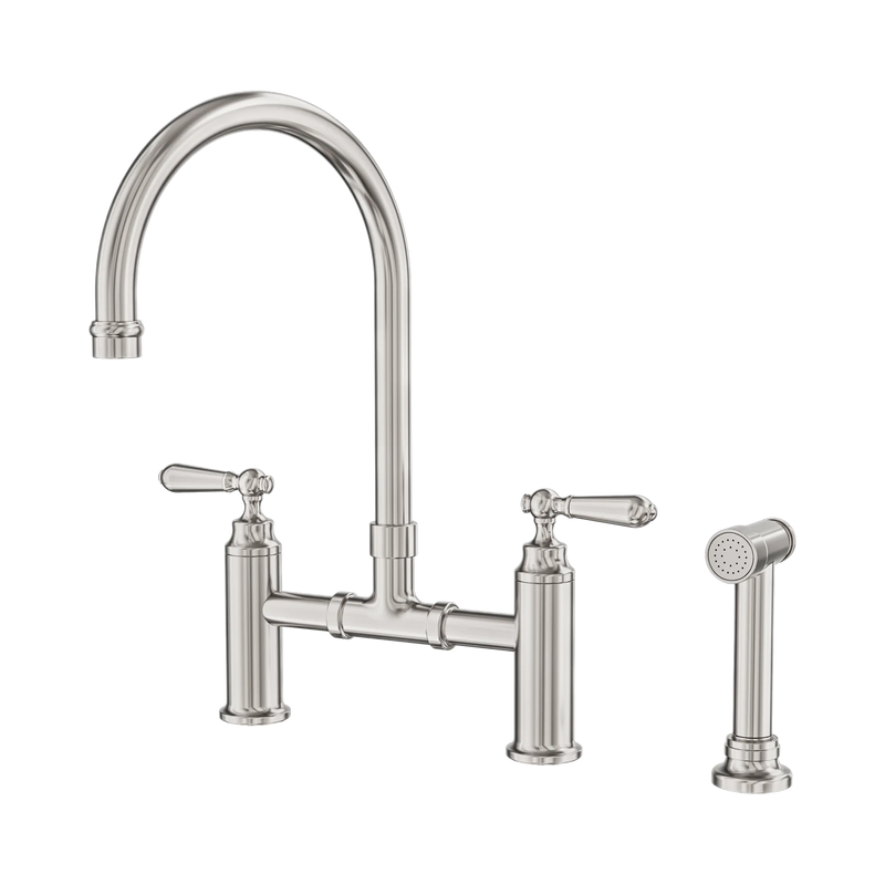 Nero York Bridge Kitchen Set With Hand Spray
