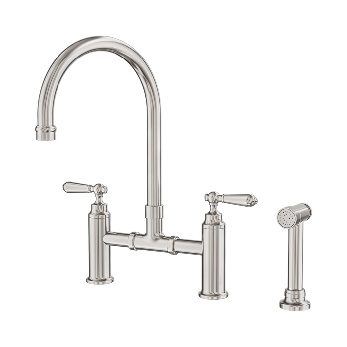 Nero York Bridge Kitchen Set With Hand Spray