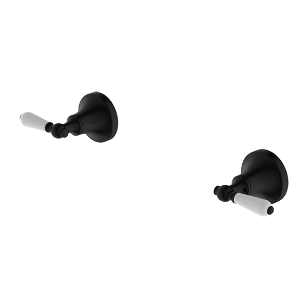 Nero York Wall Top Assemblies with Metal Lever